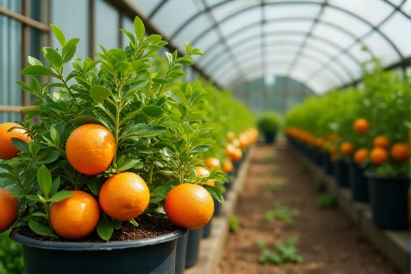 Growing Grapefruit in Greenhouse Containers for Year-Round Citrus Harvests