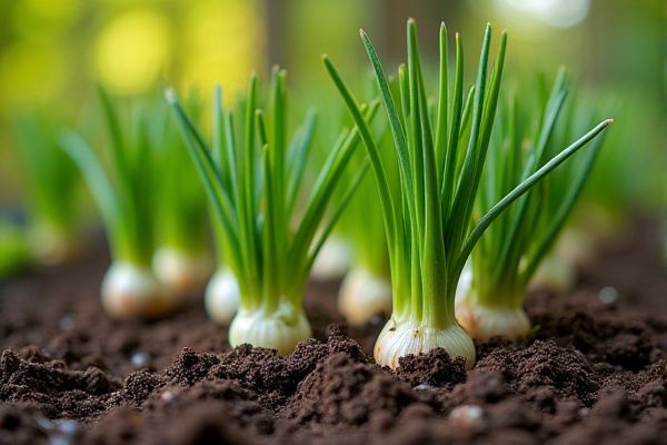 Achieve Vibrant Green Onions Using Enriching Homemade Compost Mixes