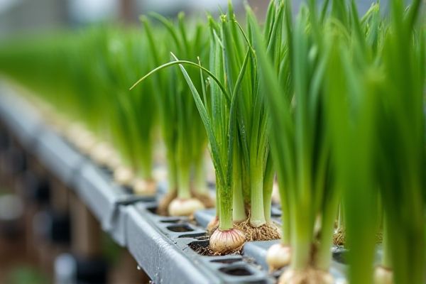 Growing Green Onions in Hydroponic Garden Systems for Maximum Yield and Freshness
