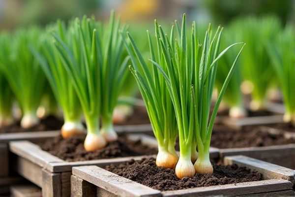 Growing Green Onions in Recycled Pallet Planters for Sustainable Gardening Success