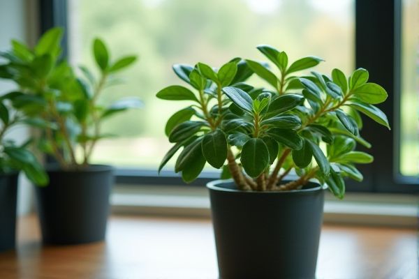 Creating a Vibrant Indoor Office Environment with Thriving Jade Plants
