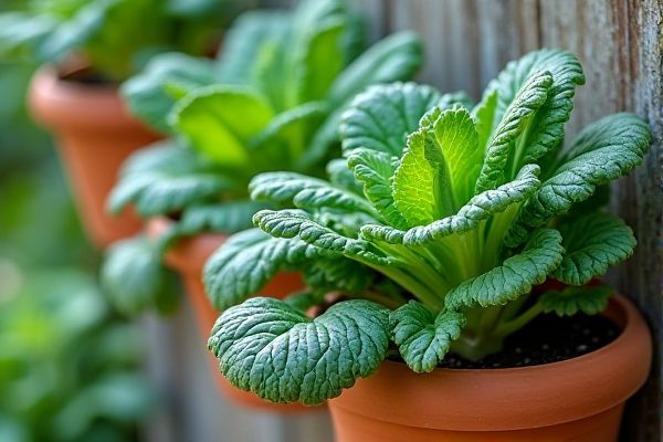 Maximize Green Space by Growing Kale in Vertical Wall Planters for a Fresh, Nutritious Harvest