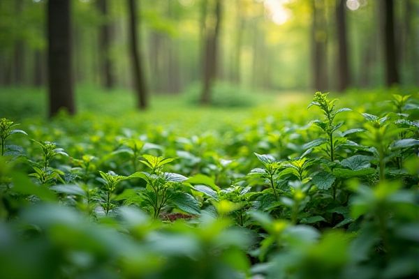 Growing Lemon Balm Along Forest Edges for Natural Aromatic Borders