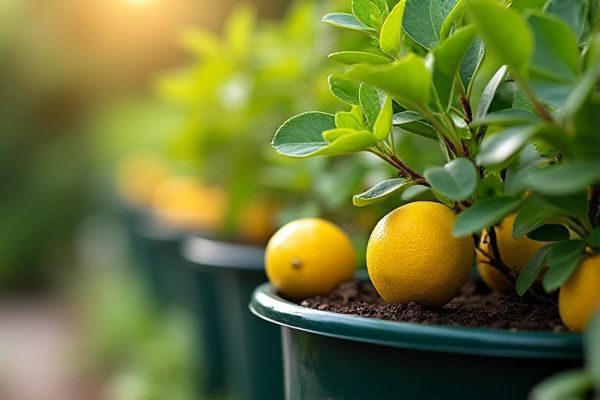 Growing Lemon Trees in Plastic Containers for Abundant Citrus Harvests