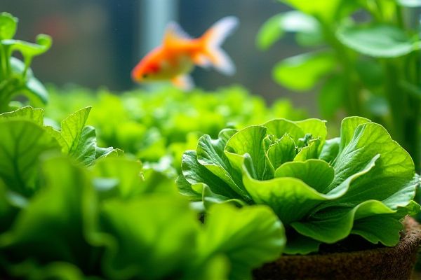 Growing Crisp Lettuce in Aquaponic Systems Using Goldfish for Nutrient-Rich Harvests