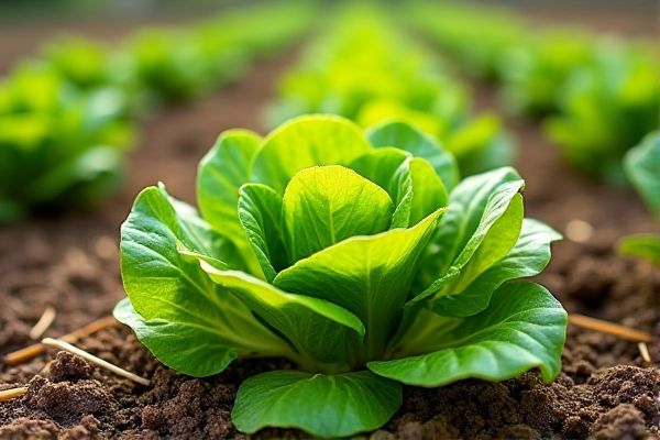 Growing Crisp Lettuce in Straw Bale Gardens for Fresh Harvests