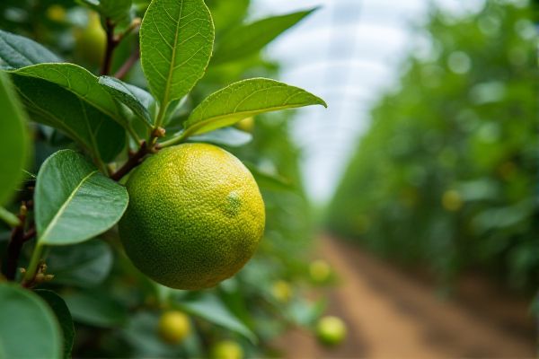 Maximize Citrus Production by Planting Lime in Commercial Citrus Tunnels