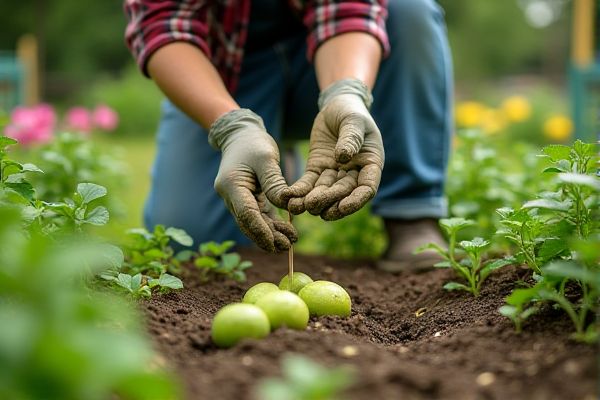 Growing Lime Trees in Community Garden Plots for Fresh Citrus Harvests