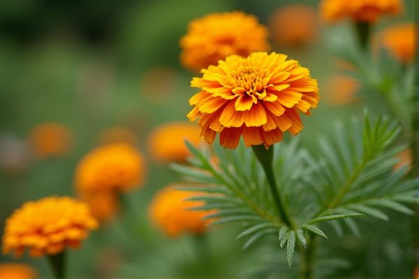 Enhance Wildlife Habitats by Planting Vibrant Marigolds in Your Garden Landscaping