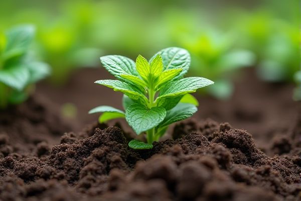 Growing Mint in Compost-Rich Beds for Robust Growth and Flavorful Harvests
