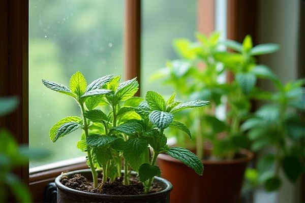 Growing Mint on North-Facing Windowsills for Lush Indoor Herbs