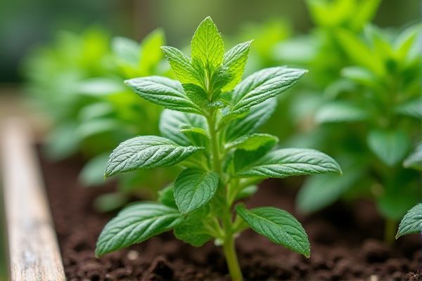 Grow Vibrant Mint in Raised Garden Beds for Fresh, Fragrant Harvests