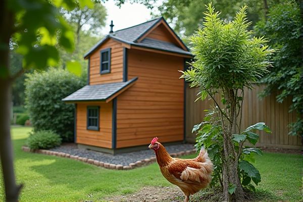 Growing Mulberry Trees in Backyard Chicken Coops to Boost Poultry Health and Nutrition