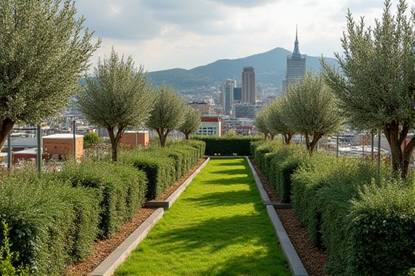 Growing Olive Trees in Rooftop Gardens for a Mediterranean Oasis
