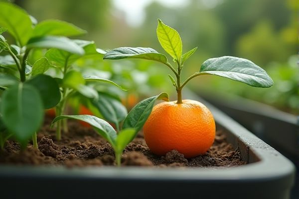 Growing Vibrant Orange Trees in Home Aquaponics Systems for Fresh Citrus Harvests