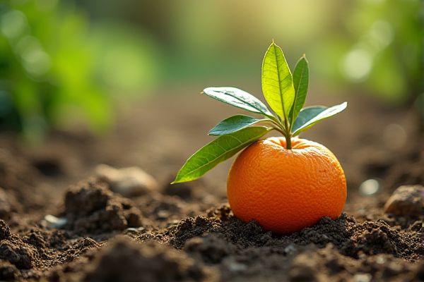Cultivating Orange Trees on Reclaimed Mining Land for Optimal Growth and Fruit Production