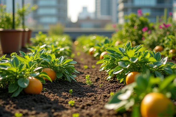 Growing Vibrant Orange Trees in Urban Rooftop Gardens for Fresh Home Harvests