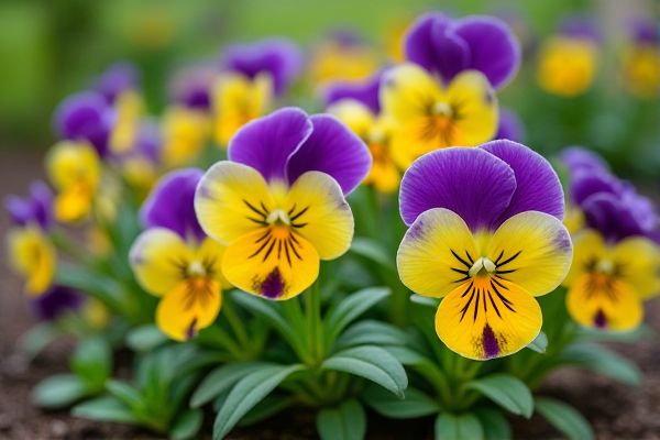 Growing Vibrant Pansies in High Altitude Gardens for Colorful Blossoms