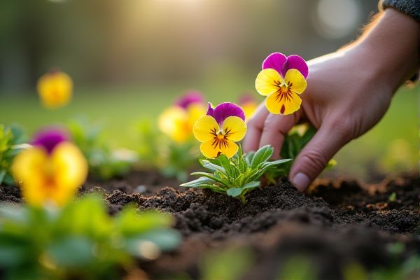 Growing Vibrant Pansies to Enhance School Garden Projects and Inspire Young Gardeners