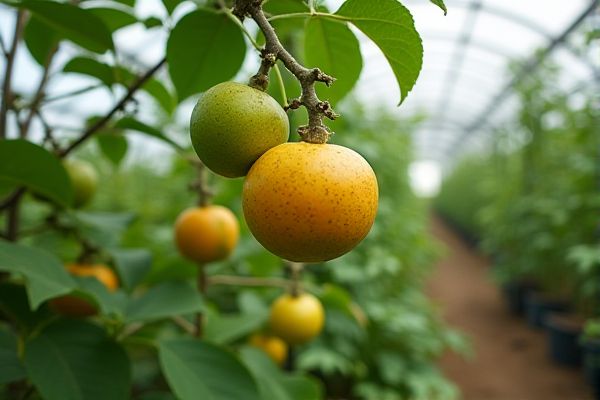 Cultivating Passionfruit in Greenhouse Environments for Optimal Growth and Yield