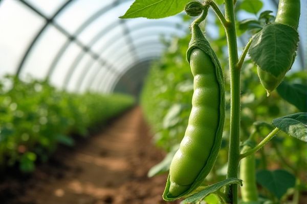 Maximize Early Pea Harvests by Growing in Polytunnels for Optimal Growth