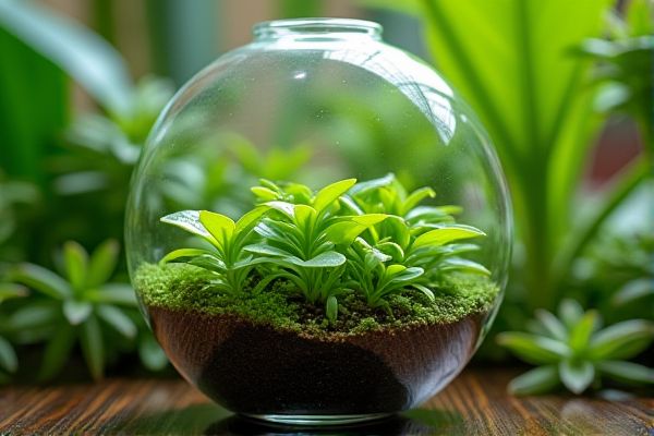 Creating Lush Terrariums with Thriving Peperomia Plants for Indoor Greenery