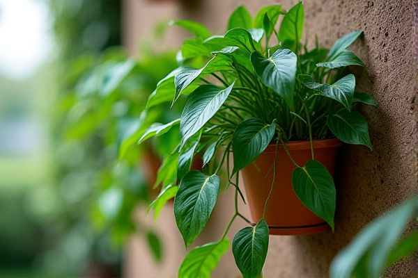 Growing Lush Philodendron in Vertical Wall Planters for Stunning Indoor Greenery