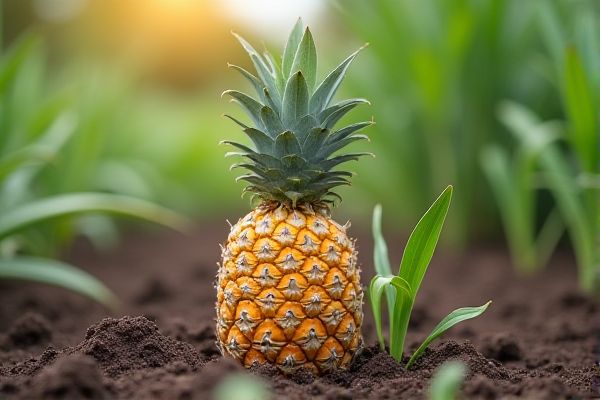 Growing Pineapple in Saline-Impacted Soils for Healthy Fruit Production