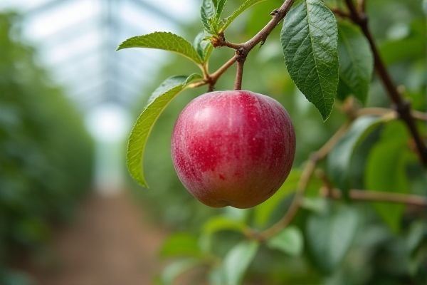 Growing Plums in Greenhouses for Year-Round Fruit Production