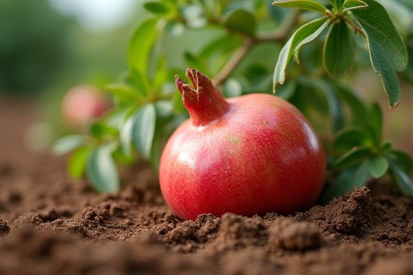 Growing Pomegranate Trees Thriving in Clay Soil Environments