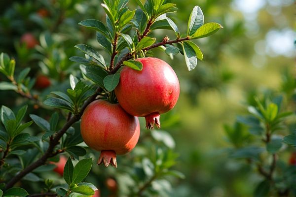 Growing Pomegranates in Shaded Garden Corners for Healthy Fruit Production