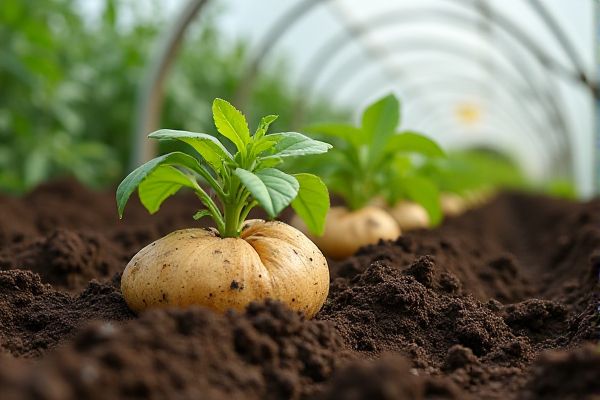 Maximize Your Harvest by Planting Potatoes in a Poly Tunnel for Optimal Growth