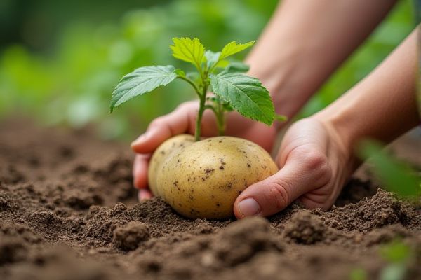 Maximize Potato Yields by Planting in Sandy Loam Soil for Optimal Growth