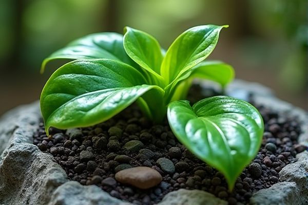 Growing Pothos in Lava Rock Substrate for Enhanced Drainage and Root Health