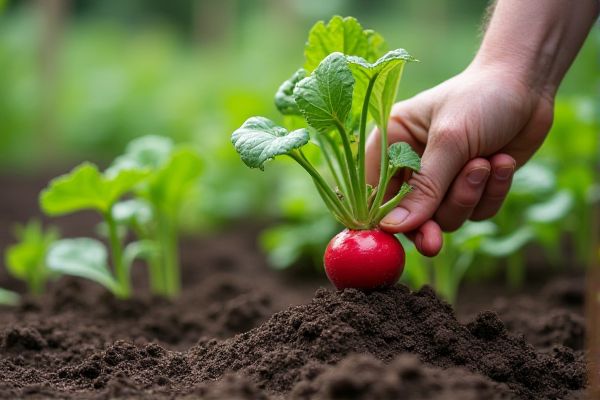 Growing Radishes in Cold Frame Structures for Extended Fresh Harvests