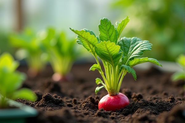 Growing Radishes in Greenhouse Containers for Fresh, Crisp Harvests