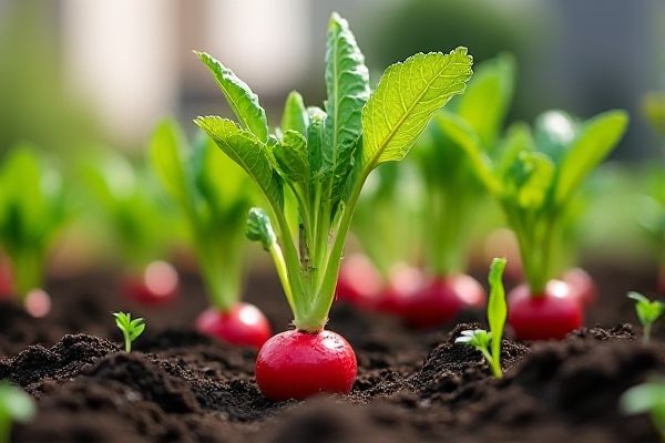 Growing Radishes in Urban Rooftop Gardens for Fresh and Crunchy Harvests