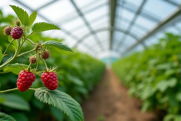 Grow Lush Raspberries in Greenhouse Tunnels for Extended Harvests