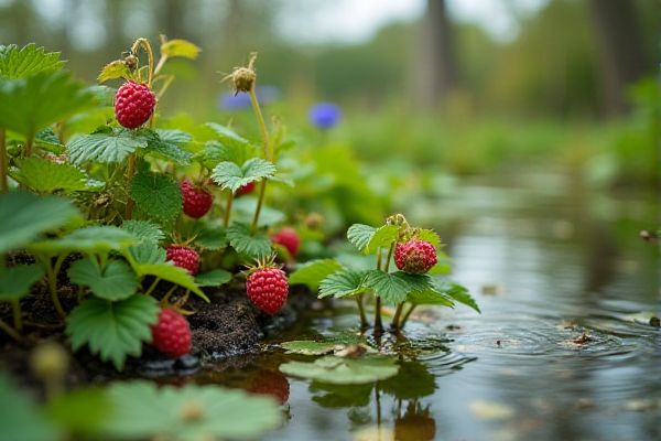 Growing Raspberries Along Wetland Edges for Healthy Fruit Production