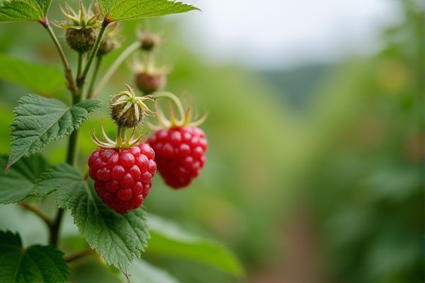Protect Raspberry Plants in Windy Locations for Optimal Growth and Fruit Production