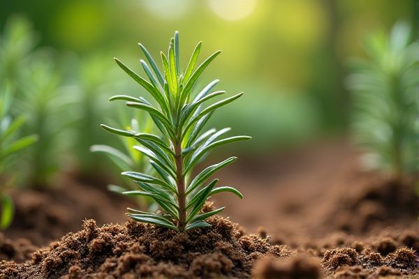Grow Aromatic Rosemary in Coconut Coir for Optimal Herb Garden Growth