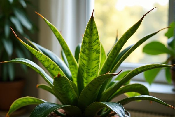 Growing Snake Plants in Apartments with Filtered Sunlight for a Vibrant Indoor Space