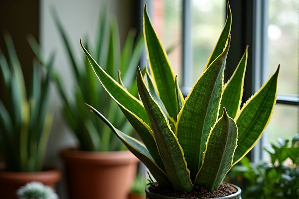 Growing Snake Plants in Basement Rooms for Improved Air Quality and Stylish Decor
