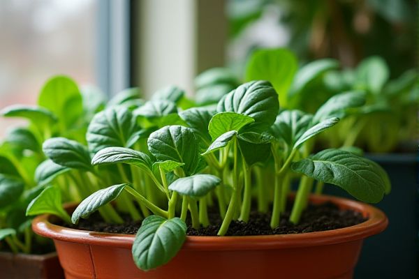 Growing Spinach in Containers Indoors for Fresh Winter Greens