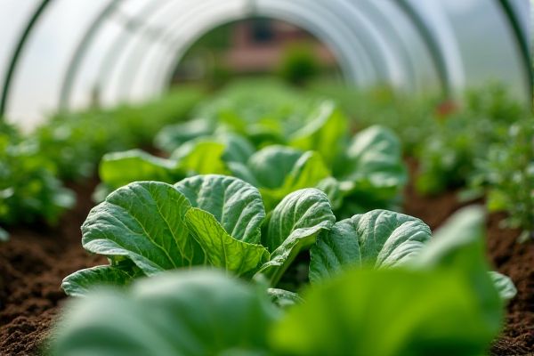 Achieve Early Spinach Harvests by Growing in Small Hoop Houses