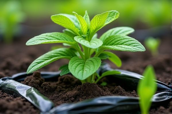 Maximize Stevia Growth with Black Plastic Mulch for Healthier, More Productive Plants
