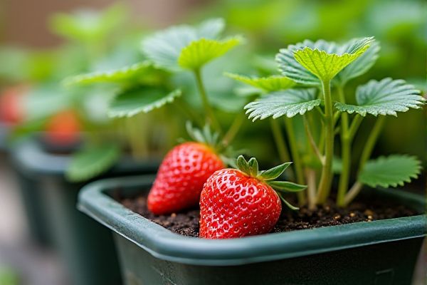 Growing Strawberries in Balcony Containers for a Bountiful Harvest