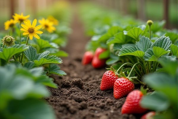 Growing Strawberries in Community Allotment Plots for Abundant Berries and Community Enjoyment