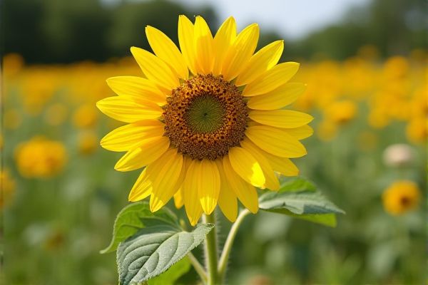 Establishing Sunflowers in Native Wildflower Meadows for Vibrant Pollinator Habitats