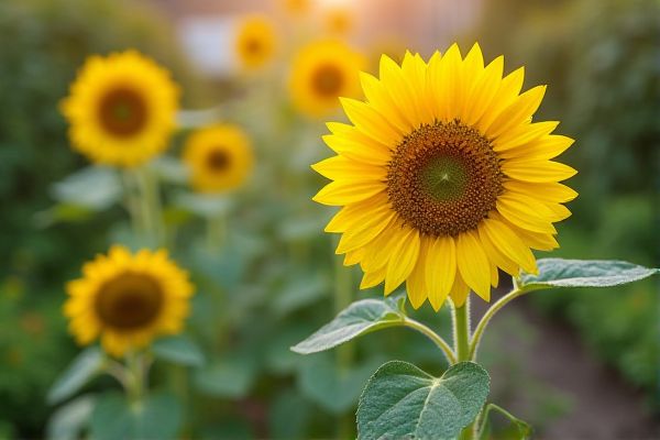 Growing Vibrant Sunflowers in Raised Garden Beds for a Stunning Garden Display